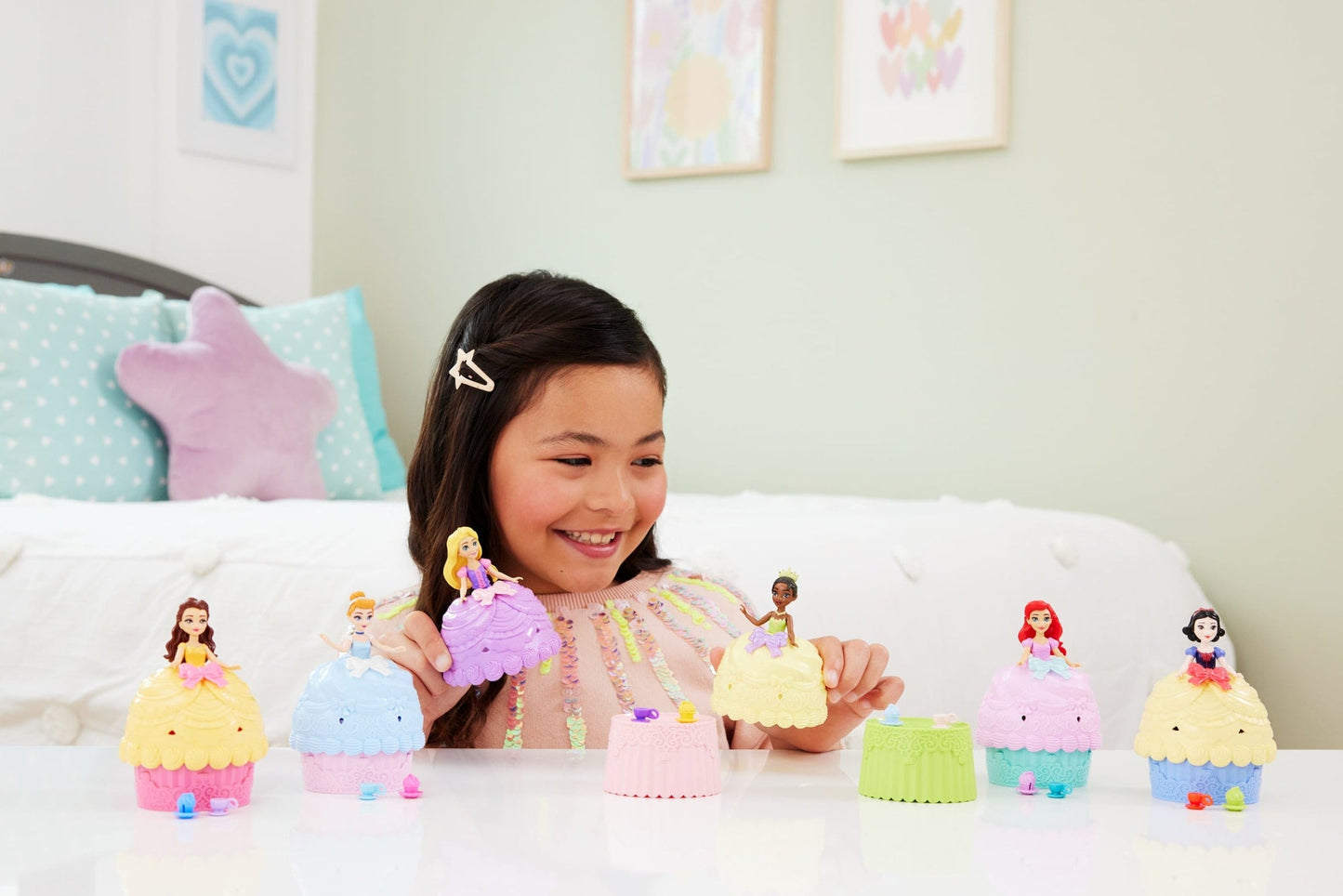 Princesses Disney Petite Poupée Cupcake Doll Reveal