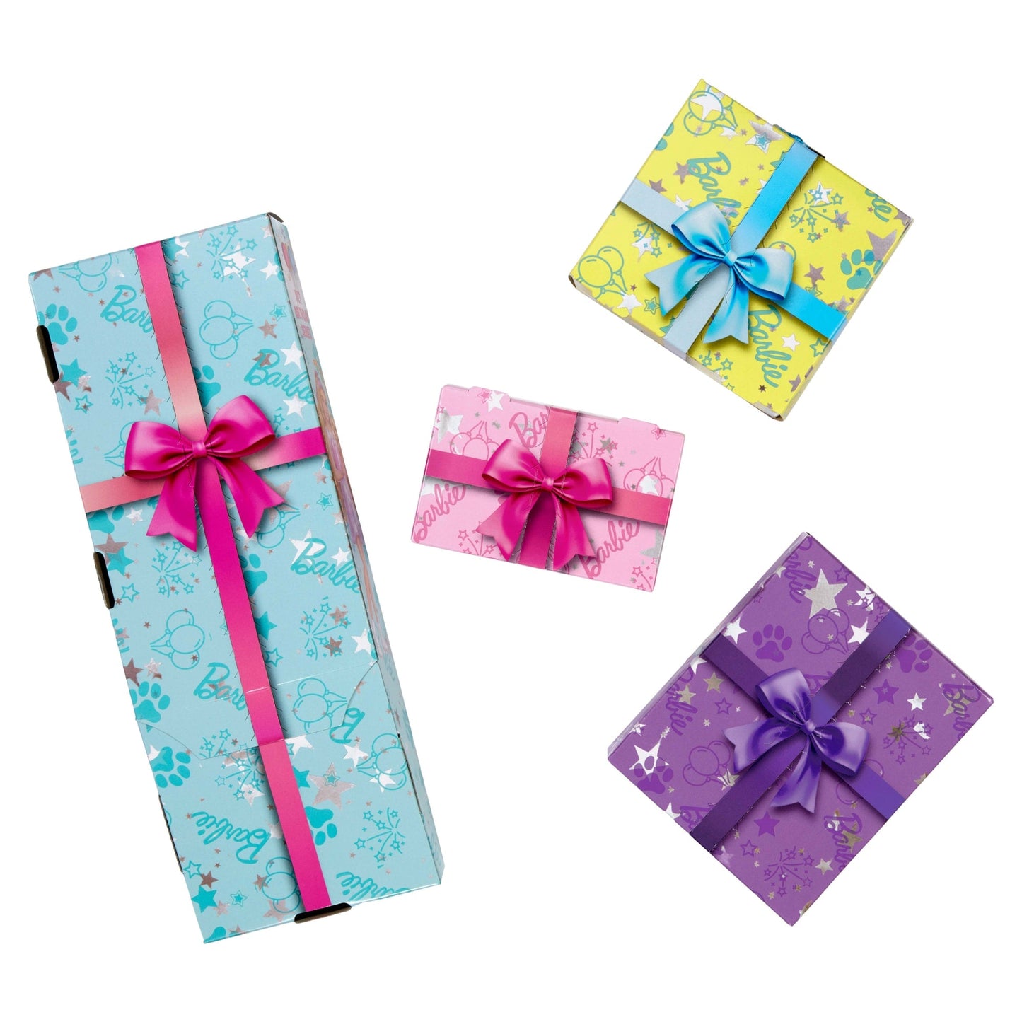 Barbie Party Unboxed Boneca Festa de Animais Vestido Azul