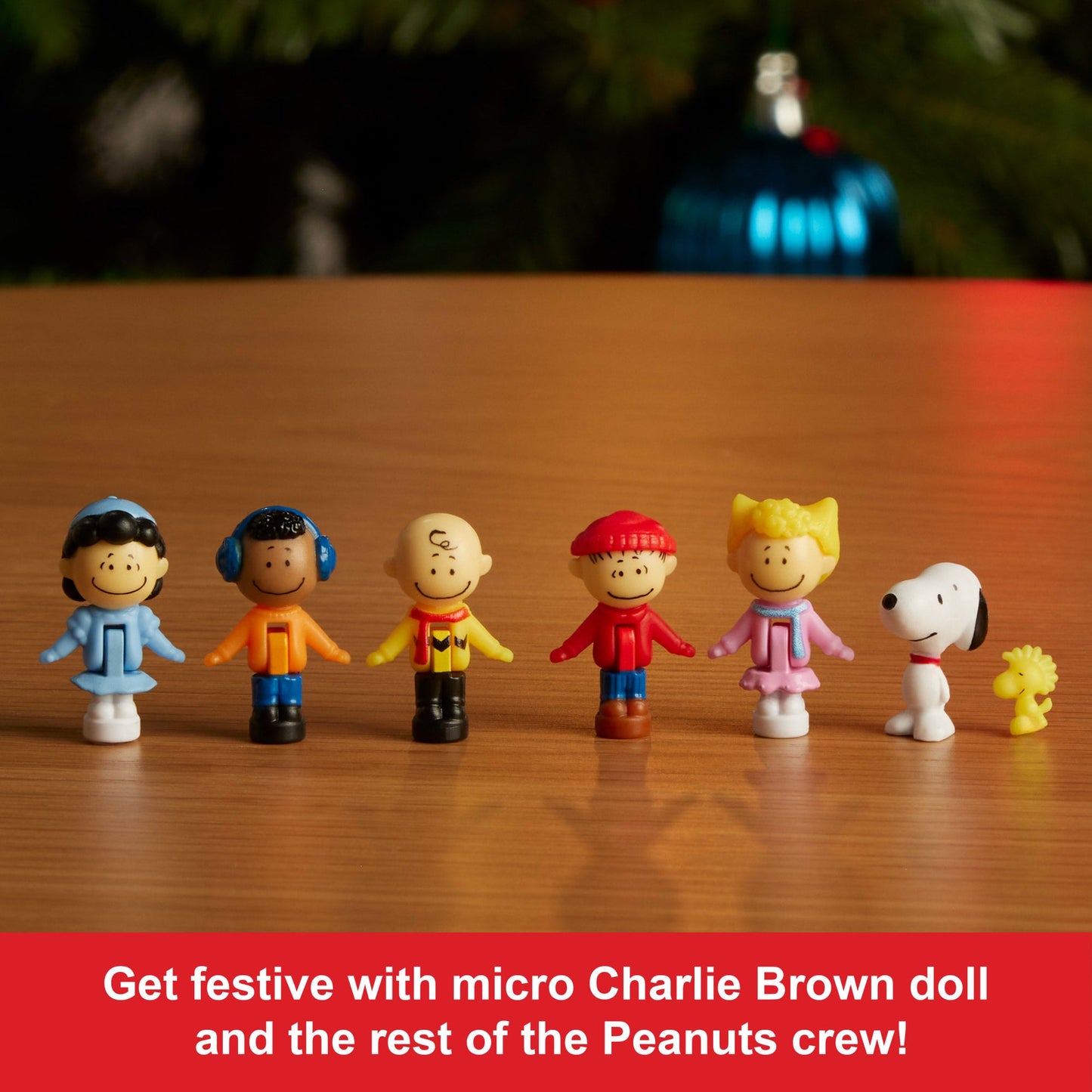 Polly Pocket Micro Dolls And Playset, Collector Peanuts Compact With 7 Accessories