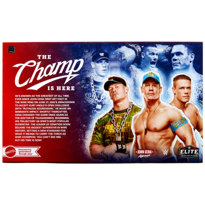 WWE Elite Collection John Cena 3-Pack, Collectible Set Of 6-inch Action Figures With Articulation