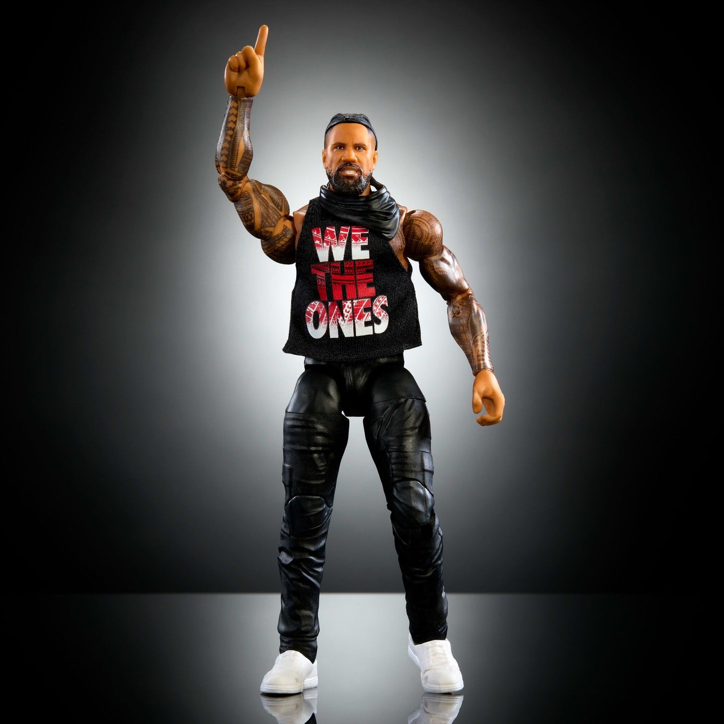 WWE Figura de Acción Elite Jimmy Uso rojo