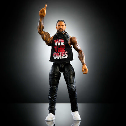 WWE Figura de Acción Elite Jimmy Uso rojo