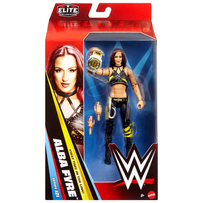 WWE Elite Alba Fyre Action Figure, Series #121, 6-Inch Collectible With Articulation & Accessories