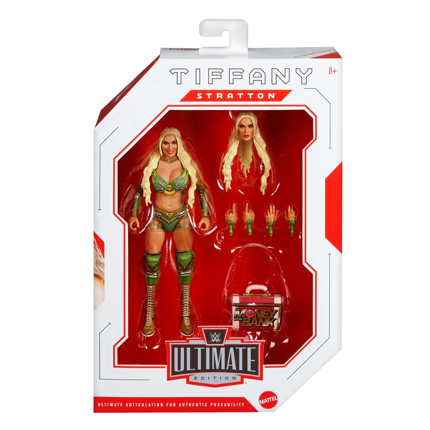WWE Ultimate Edition Tiffany Stratton Action Figure & Accessories Set, 6-Inch Collectible Superstar