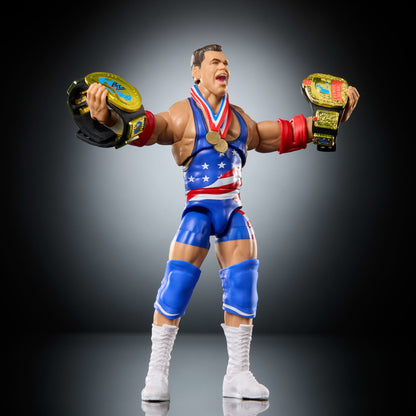 WWE Ultimate Edition Monday Night War Kurt Angle Action Figure & Accessories Collectible Set, 6-Inch