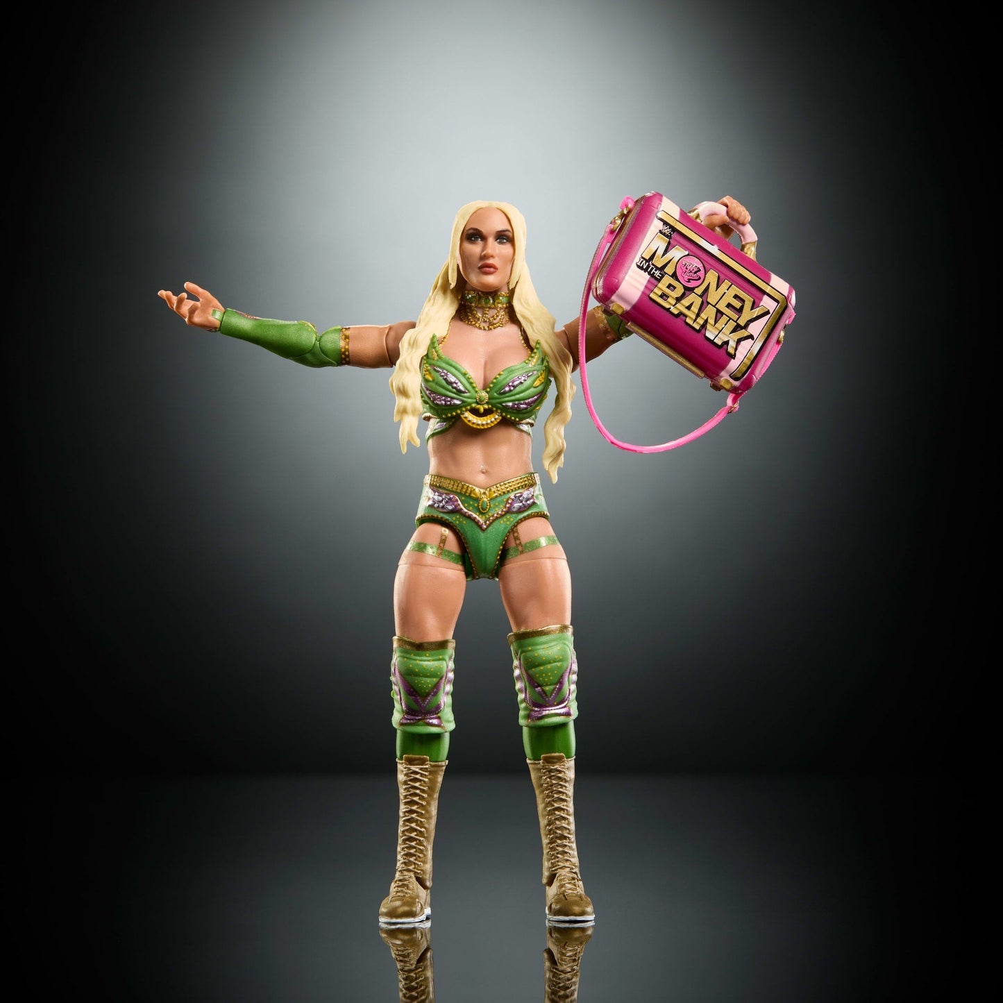 WWE Ultimate Edition Tiffany Stratton Action Figure & Accessories Set, 6-Inch Collectible Superstar
