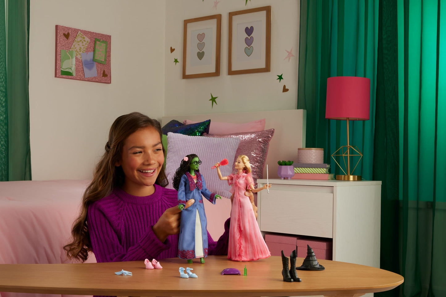 Wicked Muñecas Wicked Set de Muñecas Glinda y Elphaba Popular 2pk