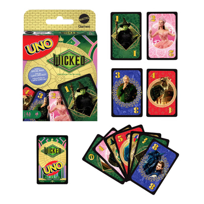 UNO Wicked Card Game For Kid, Adult & Family Nights Inspired By The Movie
