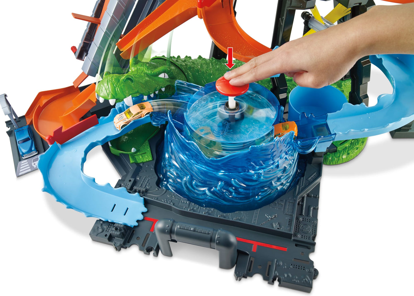 Ultimate Gator Car Wash Play Set