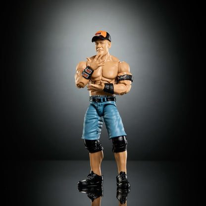 WWE Elite Collection Premium Live Event John Cena Action Figure Set, Wrestlemania Collectible