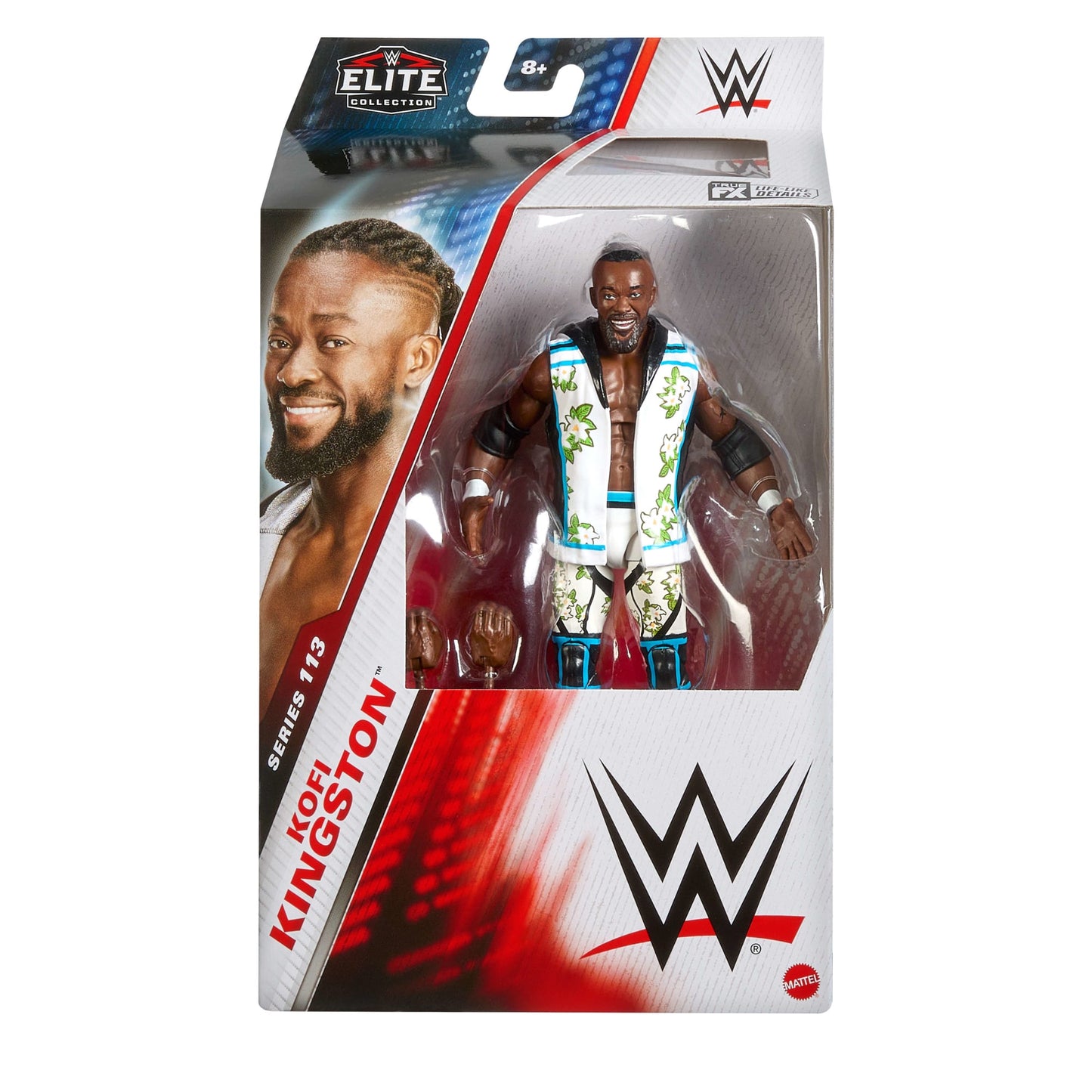 WWE Figura de Acción Elite Kofi Kingston