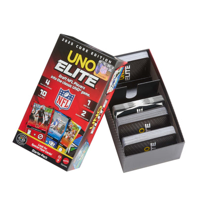 UNO Elite NFL Jogo de Cartas Pacote Inicial