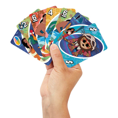 UNO Disney Moana 2 Card Game For Kids & Family Night