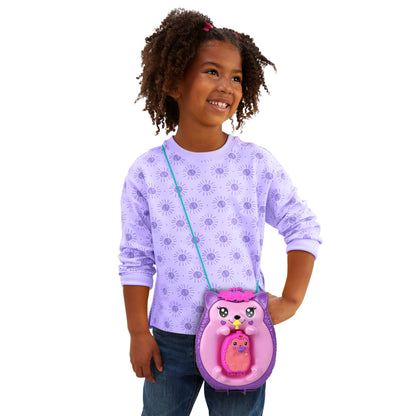 Polly Pocket Set de Juego Erizo Mamá y Bebé