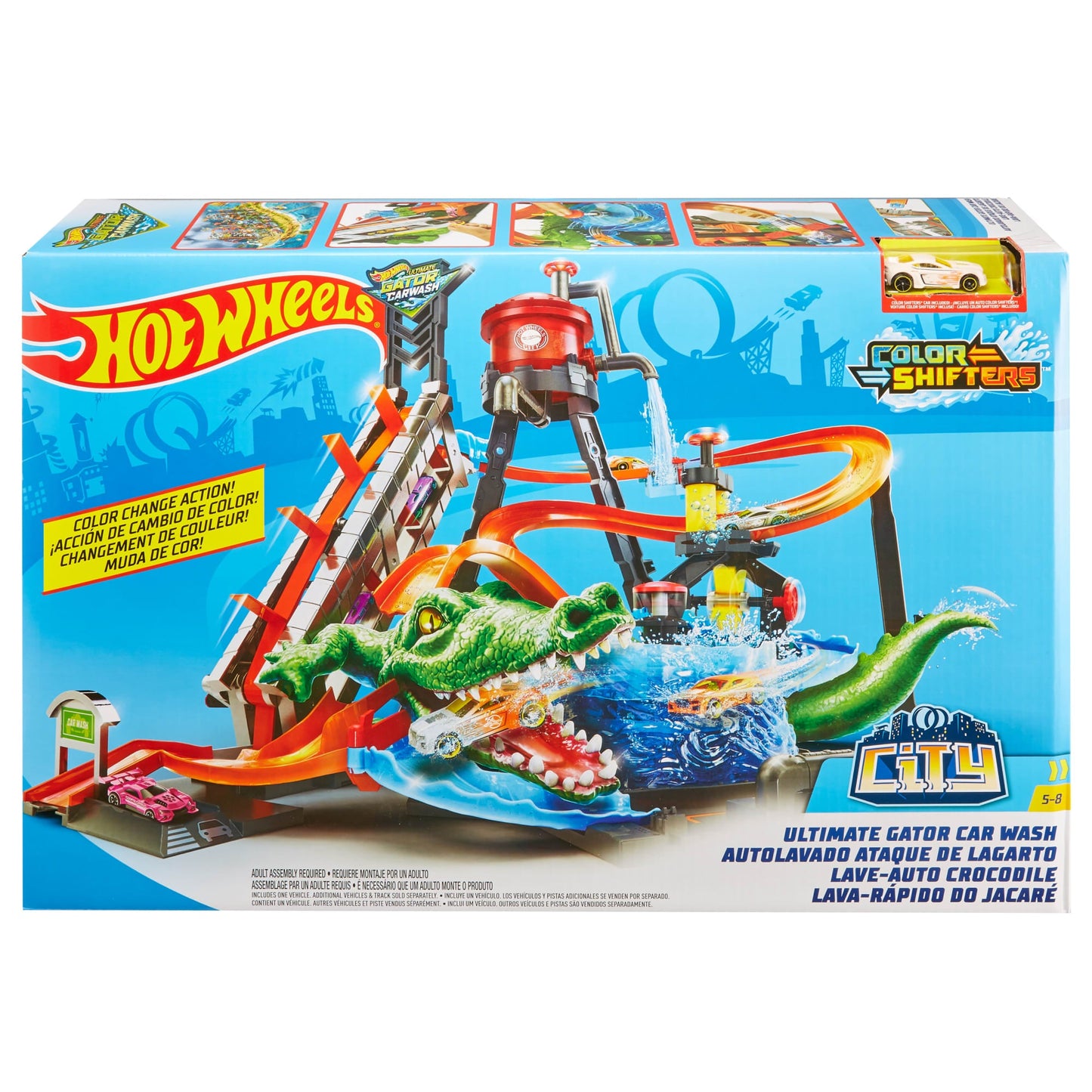 Ultimate Gator Car Wash Play Set