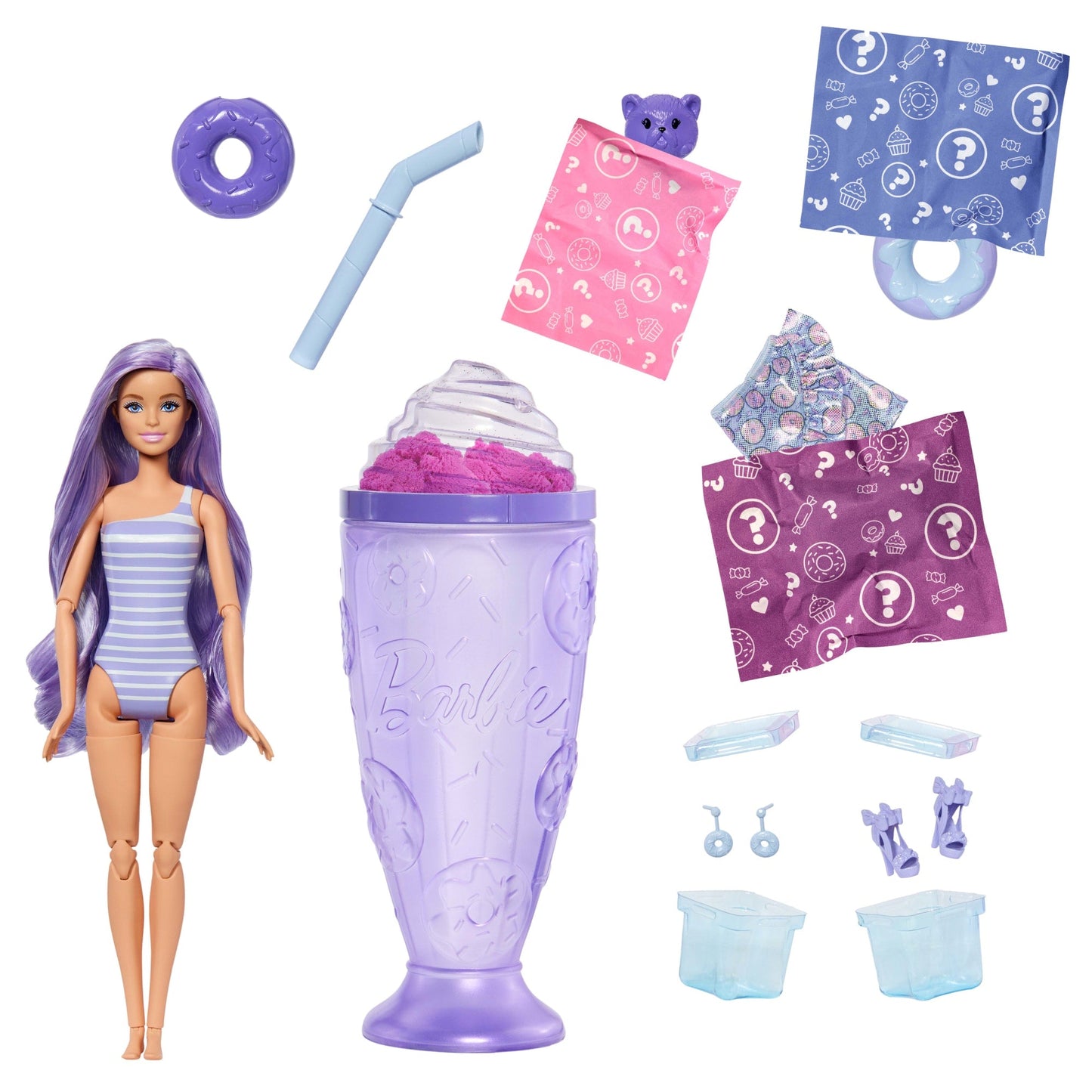 Barbie Pop Reveal Muñeca Dulces Sorpresas Donas