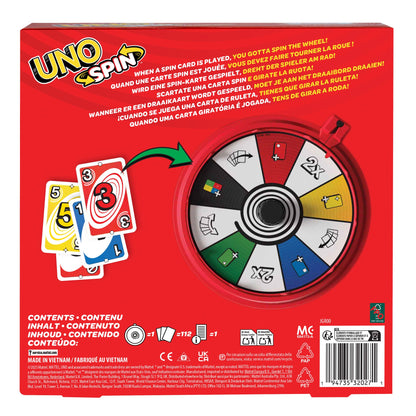 UNO Juego de Mesa Spin Nueva Edición