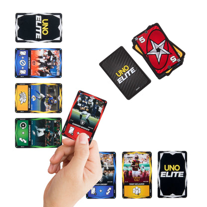 UNO Elite NFL Jogo de Cartas Pacote Inicial