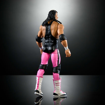 Wwe-Élite Wrestlemania-Bret Hart-Figurine Premium Live Event