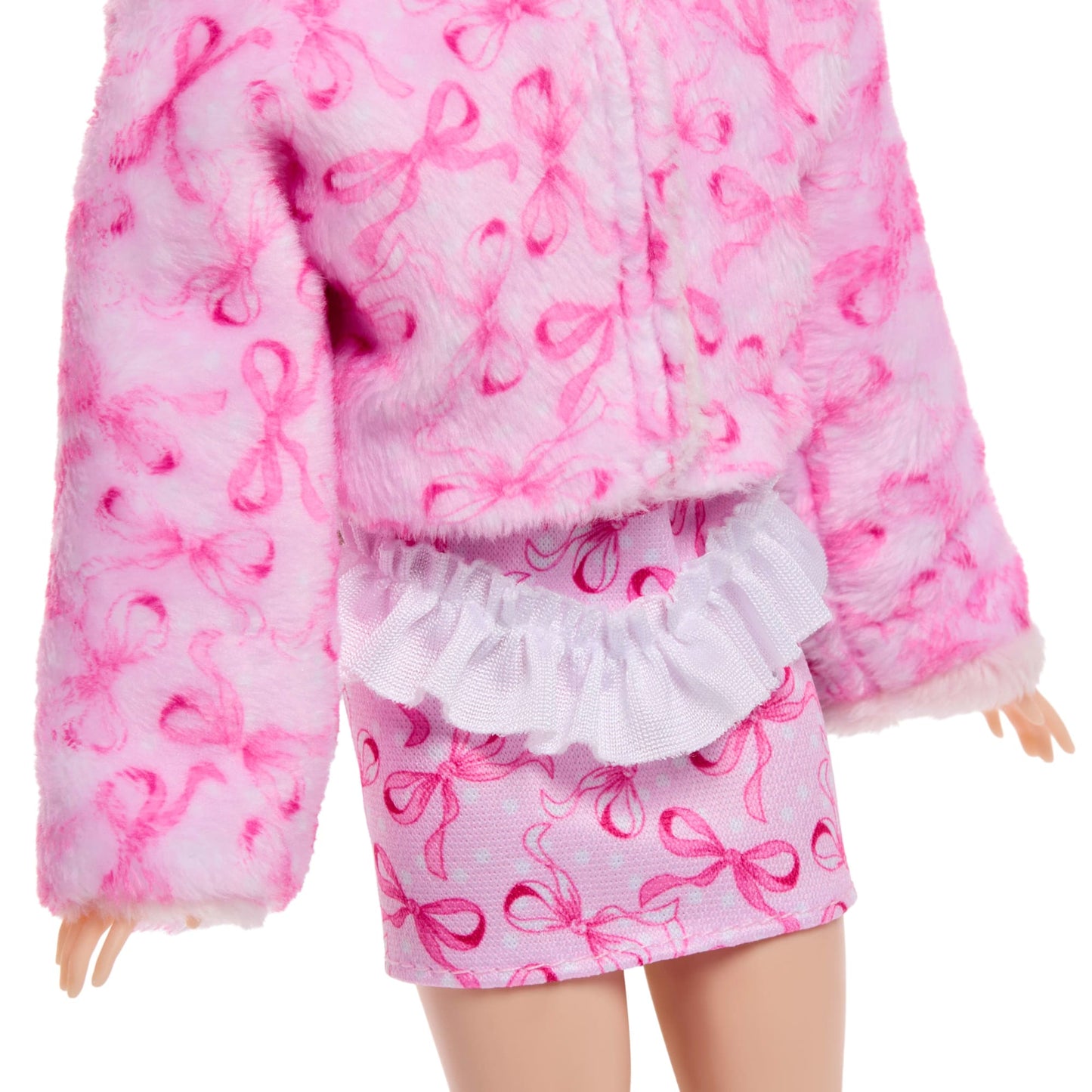 Barbie Cutie Reveal Doll & Accessories, Cuddly Series Lamb With 10 Surprises
