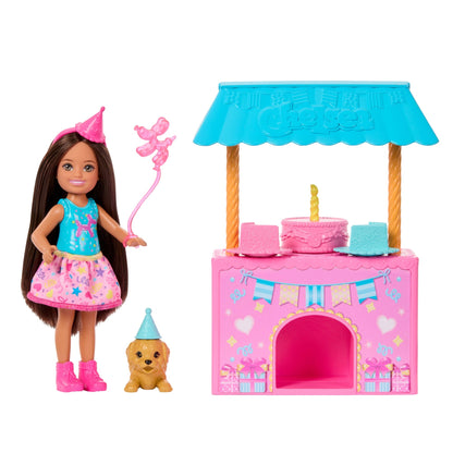 Barbie Coffret Suprise D’Anniversaire Club Chelsea et Accessoires