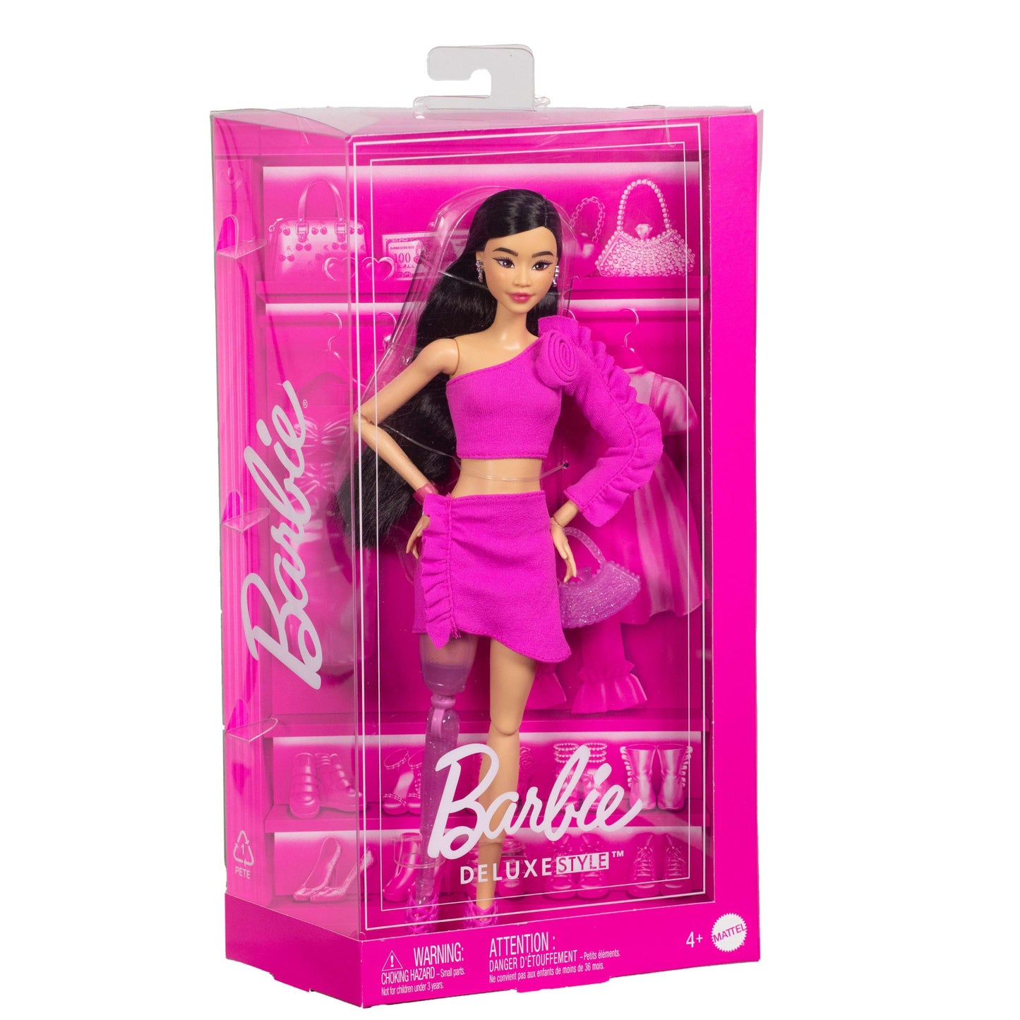 Barbie Fashionista Boneca Deluxe Perna Protética