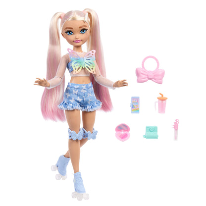 Barbie Dream Besties Muñeca Malibú Patinadora con Accesorios