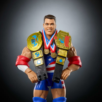 WWE Ultimate Edition Monday Night War Kurt Angle Action Figure & Accessories Collectible Set, 6-Inch