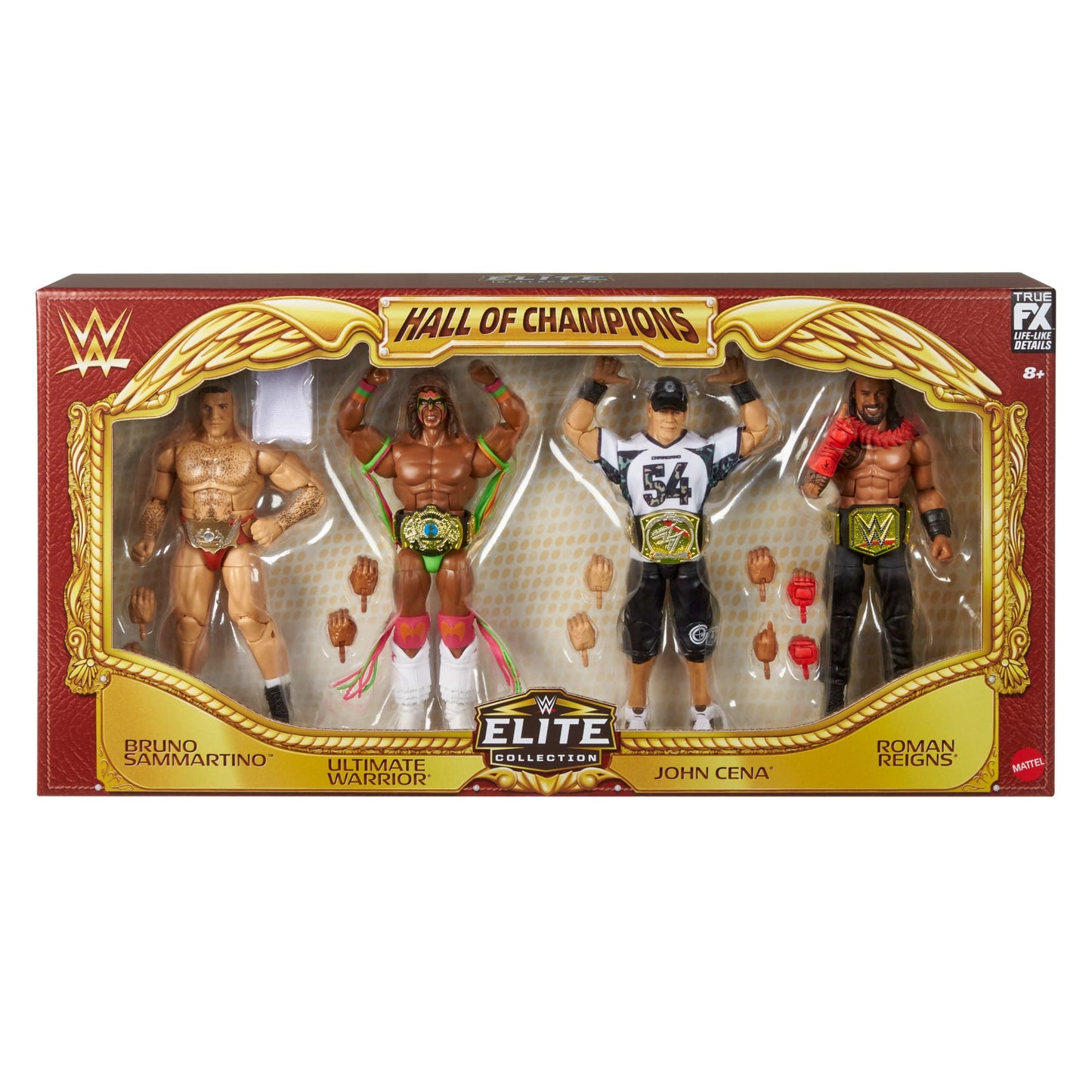 Wwe® Hall Of Champions Coffret de 4