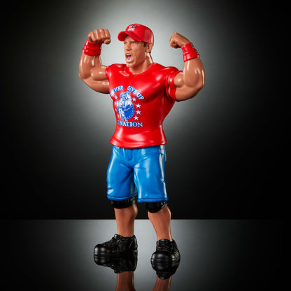WWE Ljn Superstars John Cena Action Figure, 1980s Retro 8-Inch Collectible Toy