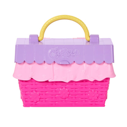 Barbie Family & Friends Club Chelsea Pop-Up Tea Party Playset With Small Doll & 10+ Accessories