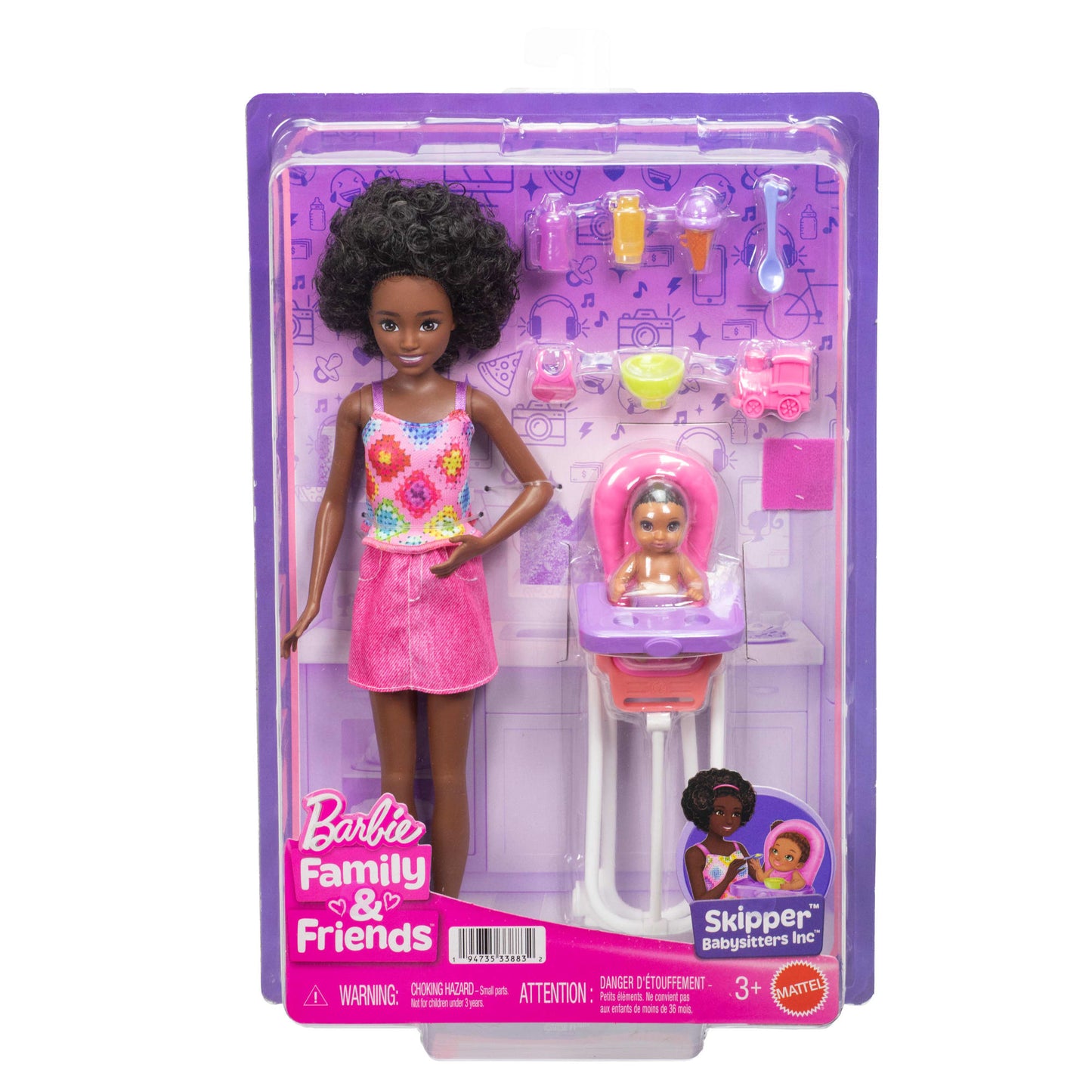 Poupée Barbie Famille et Amis Avec Accessoires