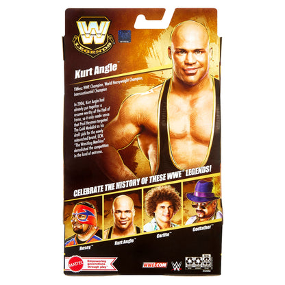 Wwe  Collection Elite  Legends  Série 26  Figurine  Kurt Angle