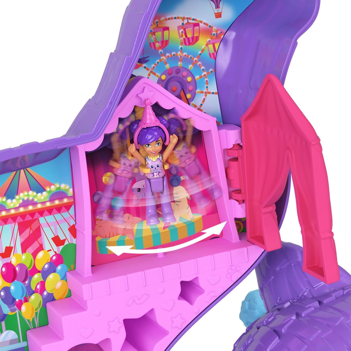 Polly Pocket Set de Juego Compacto Piñata Gatito