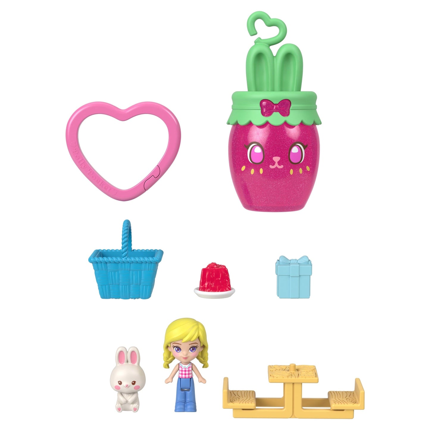 Polly Pocket-Coffret Pique-Nique du Lapin-Jouet de Voyage