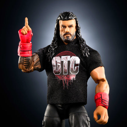 WWE Elite Roman Reigns Action Figure, Series #120, 6-Inch Collectible With Articulation & Accessories