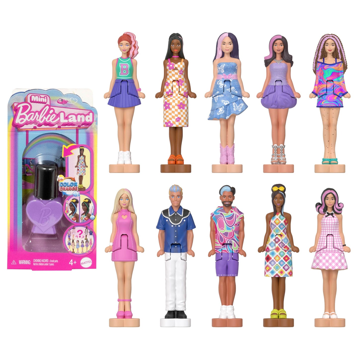 Barbie Mini BarbieLand Boneca Fashionista Surpresa