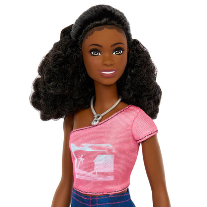 Barbie Mysteries: Beach Detectives Barbie “Brooklyn” Fashion Doll in Signature Outfit & Accessories