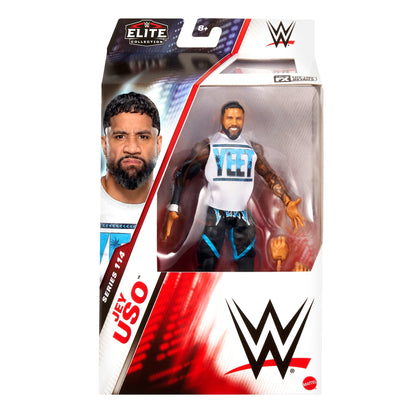 WWE Figura de Acción Elite Jey Uso azul