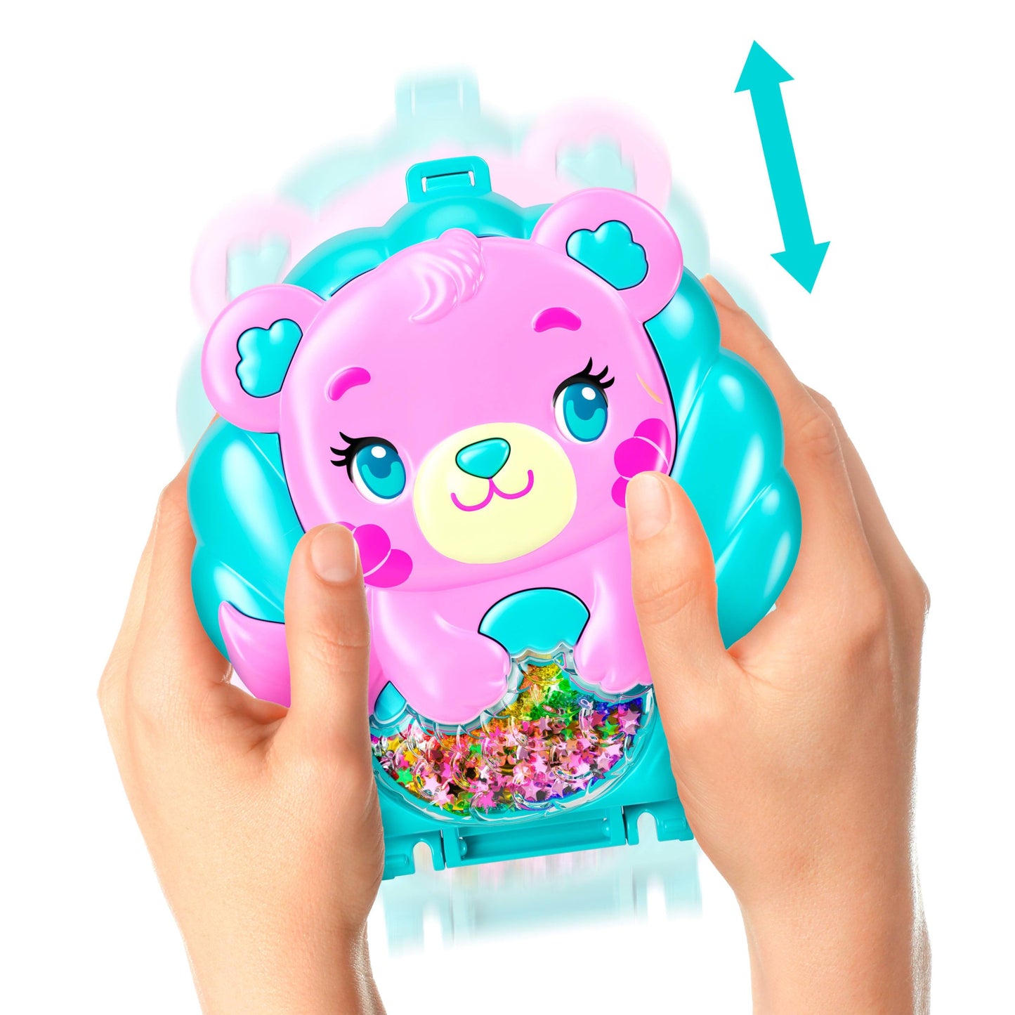 Polly Pocket Set de Juego Compacto Isla de Glitter