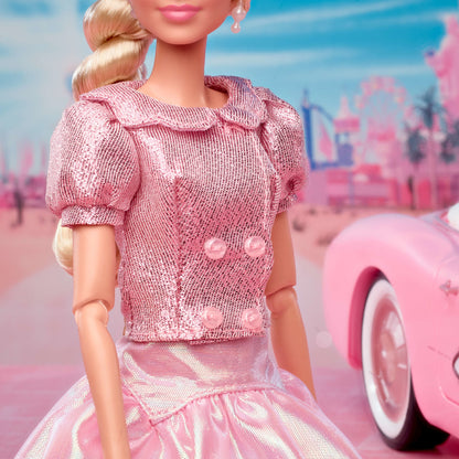 Barbie Le Film-Poupée Barbie en Tenue Rose, à Collectionner