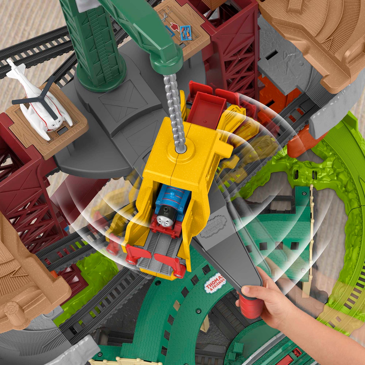 Thomas e Seus Amigos Pista de Brinquedo Super Torre