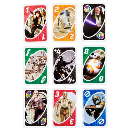 UNO Juego de Cartas Star Wars