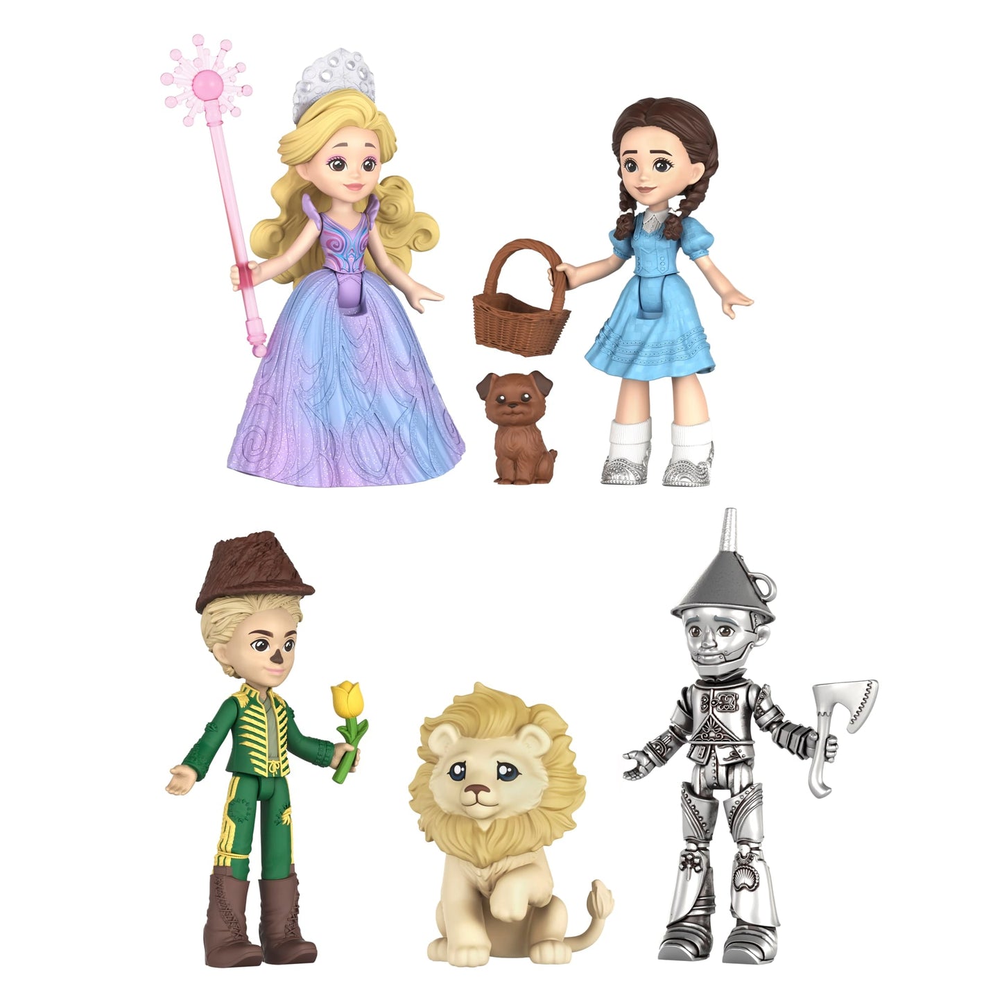 Universal Pictures’ Wicked: For Good Oz Story Set, 5 Small Dolls With 5 Movie-inspired Accessories