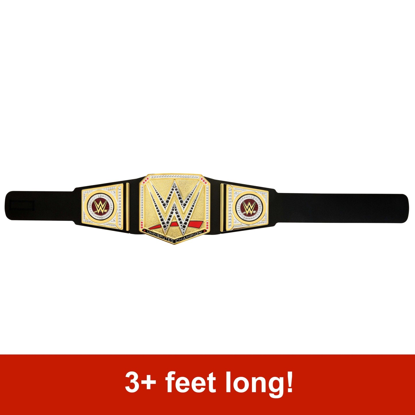 WWE Championship Title, Undisputed WWE Universal Role-Play & Costume, Leather-Like Belt