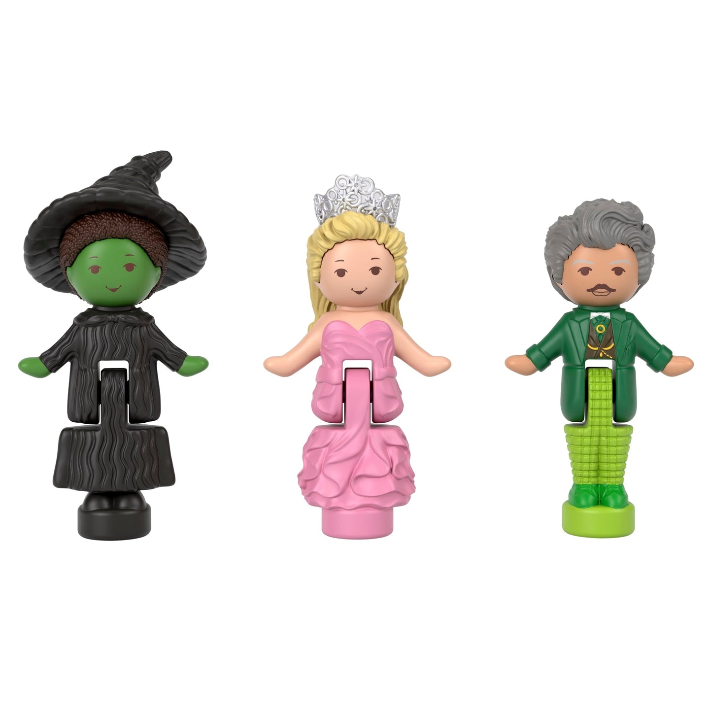 Polly Pocket Micro Dolls And Playset, Collector Wicked Compact With Hat And Bubble Accessories