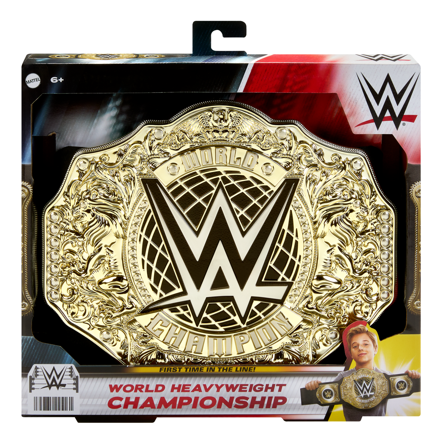 WWE Championship Title, World Heavyweight Role-Play & Costume, Leather-Like Belt