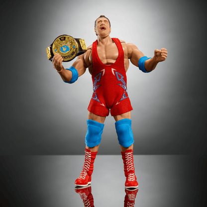 WWE Ultimate Edition Kurt Angle Action Figure & Accessories Set, 6-inch Collectible, 30 Articulation Points