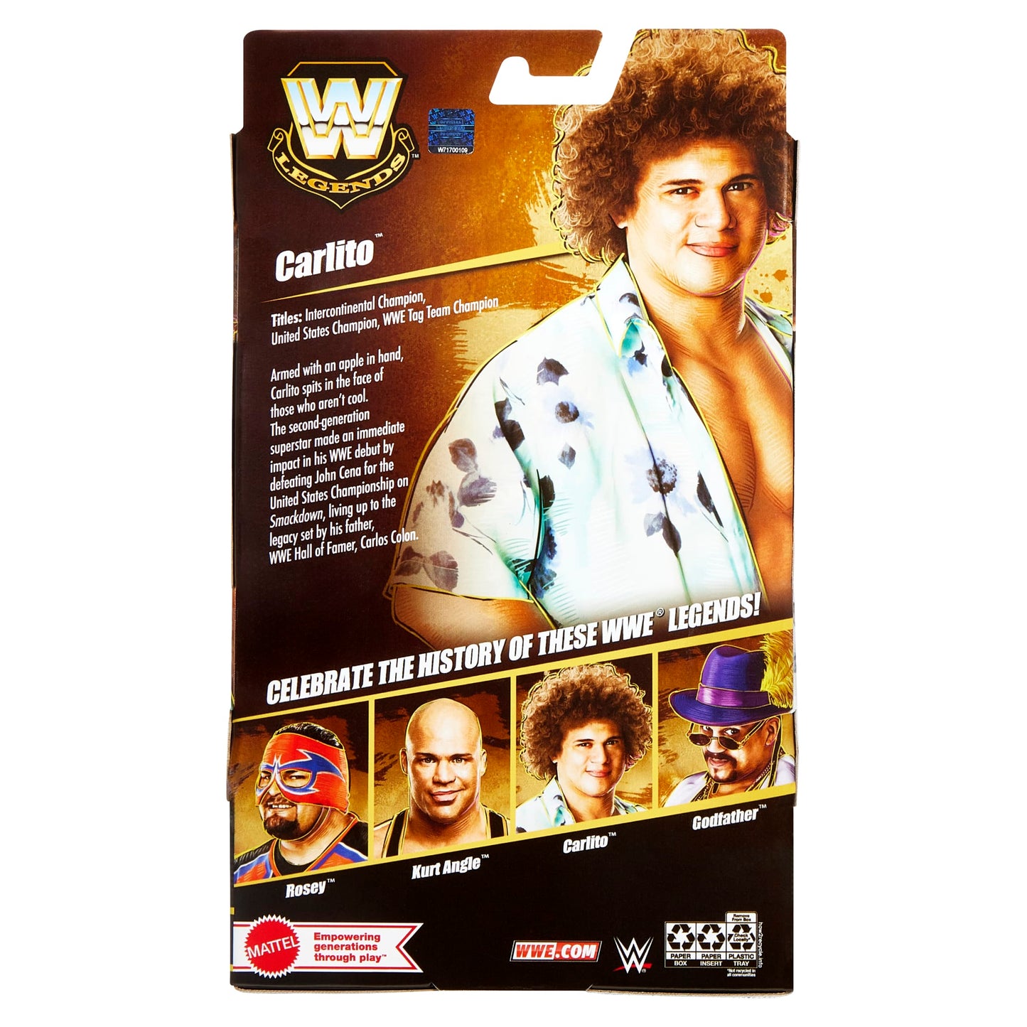 Wwe  Collection Elite  Legends  Série26  Figurine  Carlito