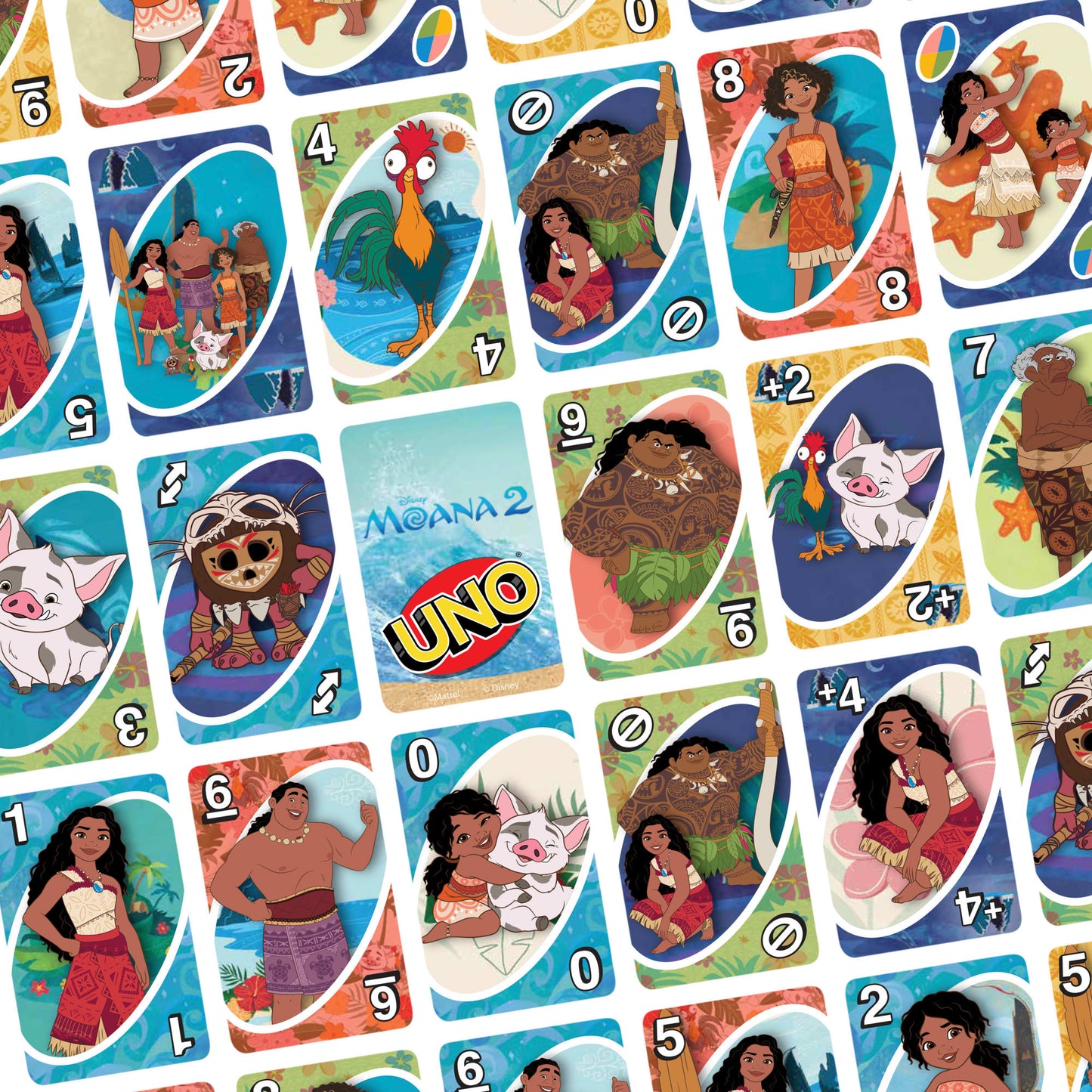 UNO Disney Moana 2 Card Game For Kids & Family Night